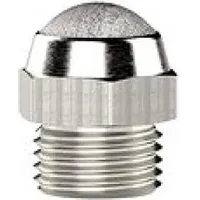 Riegler 156488-SD38ESFL Schalldämpfer, Edelstahl, flach, G 3/8, SW 19,