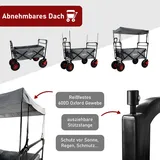 Lemodo Bollerwagen faltbar grau