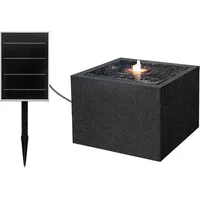 Dehner Polyethylen-Solarbrunnen Biala, ca. H32,5 cm,