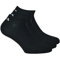 Fila Sneakersocken 3er Pack Schwarz 39-42