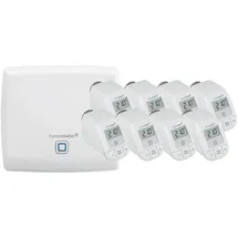 eQ-3 Homematic IP Heizkörperthermostat Access Point + 8x Basic, Weiß