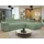 Mirjan24 Ecksofa Torezio Mini Cord mit Bettkasten und Schlaffunktion Einstellbare Kopfstützen, 280x170x70-90 cm (Farbe: Poso 47,