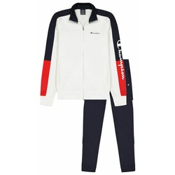 Sportset für Erwachsene Champion Full Zip Suit Weiß – M