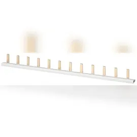 Siemens 5ST3730 Stiftsammelschiene berührungssicher, 10mm2 1-phasig, 214mm lang schneidbar Stiftsammelschiene Weiß 10 mm2 63 A 1 St.