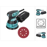 Makita BO 5031 Exzenterschleifer 300 Watt 125 mm + 50x Schleifpapier K240