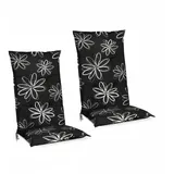 Beautissu Flores Hochlehner 120x50x6cm Ornamente 2tlg