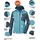 KILLTEC Damen Funktionsjacke wasserdicht/Outdoorjacke mit Kapuze KOS 83 WMN JCKT, bali blau, 36, 42735-000