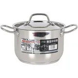 Quttin Stahl Topf + Deckel 36 Cm/0.8 Mm/hotel 19l - Multicolor - One Size