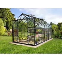 Vitavia Gewächshaus Diana 11500 Schwarz 11,5 m2 inkl. Fundament