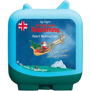 Tonies Clever - Der kleine Drache Kokosnuss feiert Weihnachten. Englisch lernen mit dem kleinen Drachen Kokosnuss.