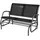 Outsunny Schaukelstuhl 120 x 70 x 88 cm schwarz 2 St.