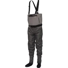 Greys Tital Wathose Mit Neoprenfüßen | Atmungsaktive wasserdichte Fliegenfischer- & Jagdwathose | Maximale Bewegungsfreiheit | 20.000mm Membran | Verstellbare Träger | XXL | UK 10,5-12 | EU 45-47