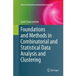Foundations and Methods in Combinatorial and Statistical Data Analysis and Clustering, Fachbücher von Israël César Lerman