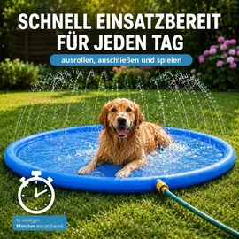 MaxxPro Hundepool Ø100 cm Blau