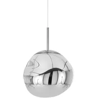 Tom Dixon Melt Mini LED-Pendelleuchte, silber