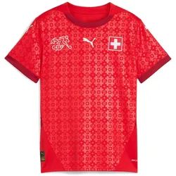 PUMA SFV Schweiz Heimtrikot 2025 Kinder 10 - PUMA red/dark crimson 164