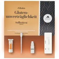 ASPILOS Glutenunverträglichkeit (Zöliakie) Selbsttest - Zuverlässig & Präzise - Benutzerfreundlich - Medizinische Tests mit Labor-Qualität