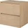 Rodan Waschbeckunterschrank, Eiche Artisan, Holz, Rechteckig, 140x62x46 cm, Badezimmer, Badezimmerschränke, Waschbeckenunterschränke