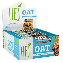 HEJ Natural HEJ Oat Bar Organic (12x45g) Choco Coconut EUR/kg)