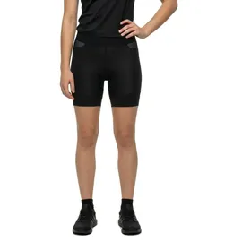 Löffler Damen Bike Light Hotbond Radhose kurz (Größe XXL, schwarz)