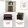 Mendler Kommode Schrank 78 x 66 x 33 cm Braun