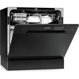 Klarstein Amazonia 8 Geschirrspüler (freistehend, 598 mm breit, Schwarz)