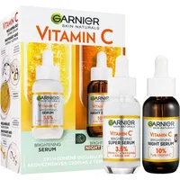 Garnier Skin Naturals Vitamin C Brightening Super Serum Geschenkset Gesichtsserum 30 ml für Frauen
