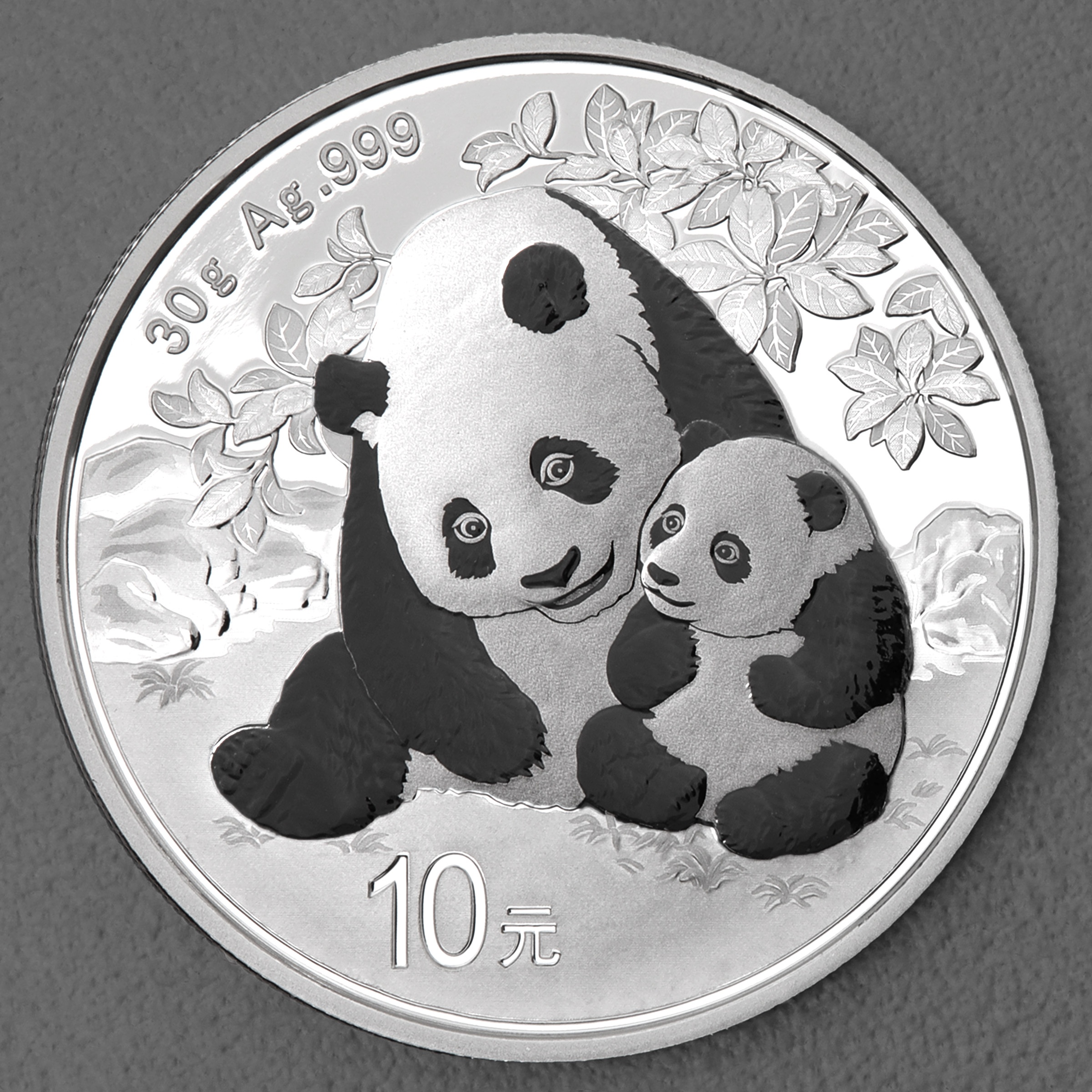 Silbermünze 30g China Panda - 2024
