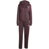 Adidas Damen ESSENTIALS LINEAR TRACKSUIT, aurora ruby, XL