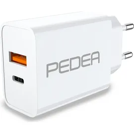 PEDEA Schnellladegerät 20 Watt - Weiß