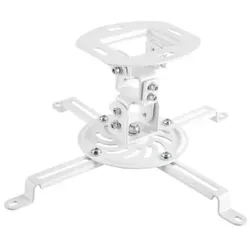 Hama 00220880 Beamerhalterung, schwenkbar, höhenverstellbar, Decke und Wand, bis 15 kg