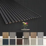 HEXIM Akustikpaneel AP05 schwarz 2 St. 278 x 60 cm