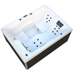 HOME DELUXE Outdoor Whirlpool STREAM PURE - Größe: 211 x 156 cm, Ausstattung: Pure