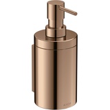 HANSGROHE Axor Universal Circular Lotionspender 42810300 d= 76x182mm, Wandmontage, polished red gold