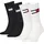 Tommy Hilfiger 4er Pack Socken Schwarz/Weiß 39-42
