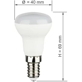 sebson LED Lampe E14 R39 3W warmweiß 3000k, ersetzt 20W, 200lm Ra97 230V Leuchtmittel flimmerfrei, nicht dimmbar, Reflektorlampe, 10er Pack