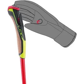 Leki PRC 750 Langlaufstöcke (Größe 165CM, rot)