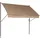 Angerer Klemmmarkise Style 400 cm taupe