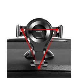 Baseus Osculum Gravity Handyhalterung schwarz
