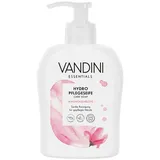 Vandini Hydro Flüssigseife Spender mit Magnolienblüte Duft 300ml - Made in Germany Spender Seife vegan - Handseife flüssig reinigt sanft - Handwaschseife für gepflegte Hände - Hand soap