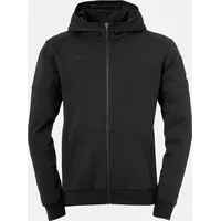Kempa STATUS Kapuzenjacke schwarz, XL