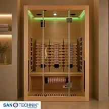 SANOTECHNIK OPEN Infrarotkabine 3 Pers. 150x120x200 cm