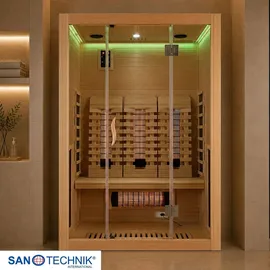 SANOTECHNIK OPEN Infrarotkabine 3 Pers. 150x120x200 cm