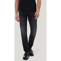 5-Pocket-Jeans PIERRE CARDIN "PC-Lyon", Herren, Gr. 36, Länge 36, schwarz (schwarz schwarz fashion vintage), Denim/Jeans, Obermaterial: 99% Baumwolle, 1% Elasthan, casual, lang, Jeans