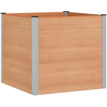 vidaXL Hochbeet 100 x 100 x 91 cm Braun