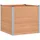 vidaXL Hochbeet 100 x 100 x 91 cm Braun