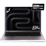 Apple MacBook Pro 14 (2023) M3 Pro | 14,2 Zoll - Apple M3 Pro @ 4,05 GHz - 18 GB DDR5 - 1 TB SSD - Silver - 3024 x 1964 - macOS