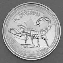 Silbermünze 1oz Skorpion 2017 (Tschad)