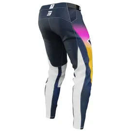 Shot Aerolite Ultra Motocross Hose, blau-orange, Größe 38