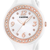 Calypso Watches Damen Analog Quarz Uhr mit Plastik Armband K5567/B